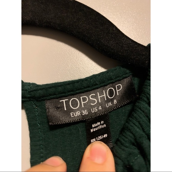 TOPSHOP Keyhole bodysuit - Picture 7 of 10